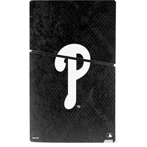 MLB Philadelphia Phillies Dark Wash PS5 Slim Digital Edition Console Skin