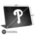 MLB Philadelphia Phillies Dark Wash Universal Laptop 11in (8.8 x 6.2in) Skin