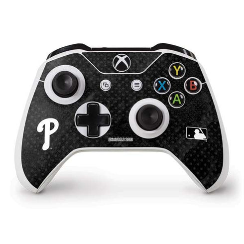 MLB Philadelphia Phillies Dark Wash Xbox One S Controller Skin