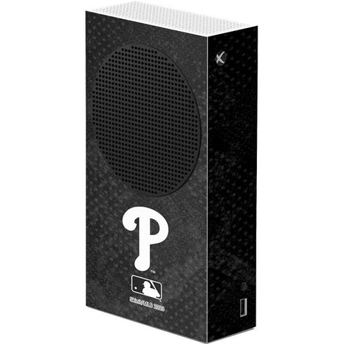 MLB Philadelphia Phillies Dark Wash Xbox Series S Console Skin