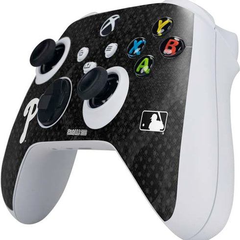 MLB Philadelphia Phillies Dark Wash Xbox Series S Controller Skin