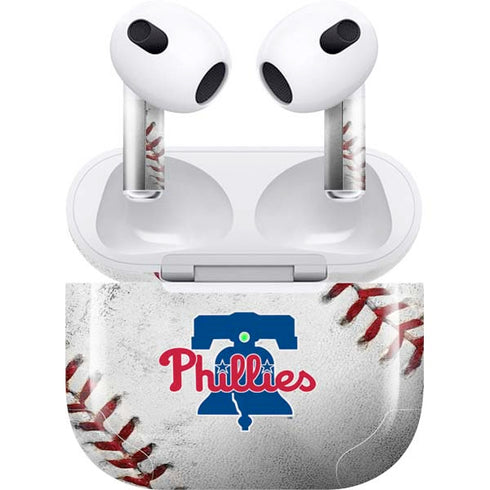 MLB Philadelphia Phillies Game Ball Apple AirPods (3rd Gen 2021) Skin