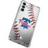 MLB Philadelphia Phillies Game Ball Galaxy A13 5G Clear Case