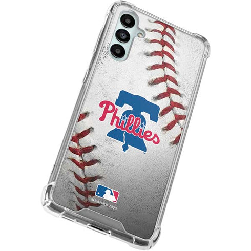 MLB Philadelphia Phillies Game Ball Galaxy A14 5G Clear Case