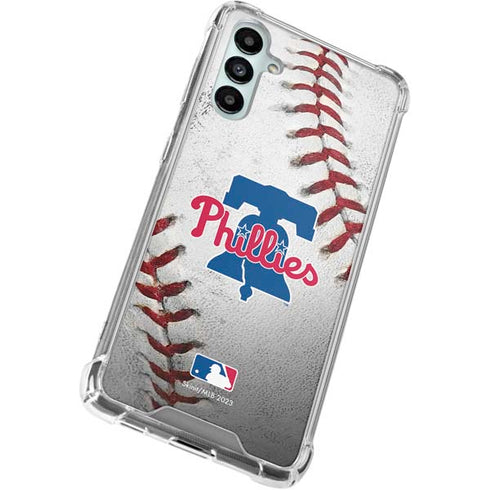 MLB Philadelphia Phillies Game Ball Galaxy A15 5G Clear Case