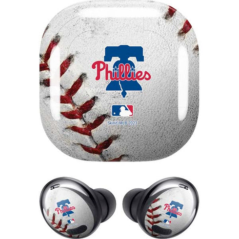 MLB Philadelphia Phillies Game Ball Galaxy Buds Pro Skin