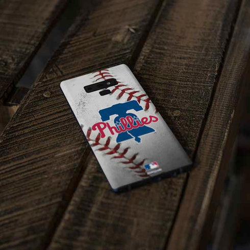 MLB Philadelphia Phillies Game Ball Galaxy Note 9 Skin