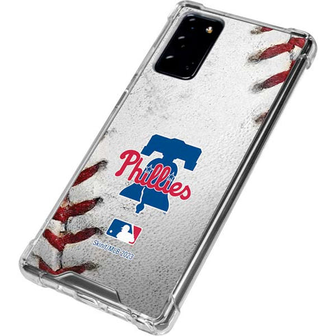 MLB Philadelphia Phillies Game Ball Galaxy Note20 5G Clear Case