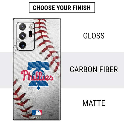 MLB Philadelphia Phillies Game Ball Galaxy Note20 Ultra 5G Skin