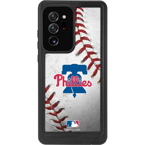 MLB Philadelphia Phillies Game Ball Galaxy Note20 Ultra 5G Waterproof Case