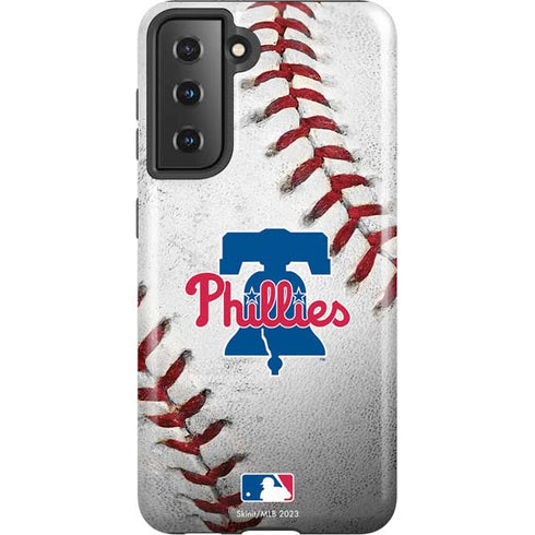 MLB Philadelphia Phillies Game Ball Galaxy S21 5G Pro Case
