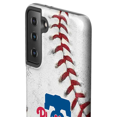MLB Philadelphia Phillies Game Ball Galaxy S21 Plus 5G Pro Case