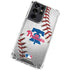 MLB Philadelphia Phillies Game Ball Galaxy S21 Ultra 5G Clear Case