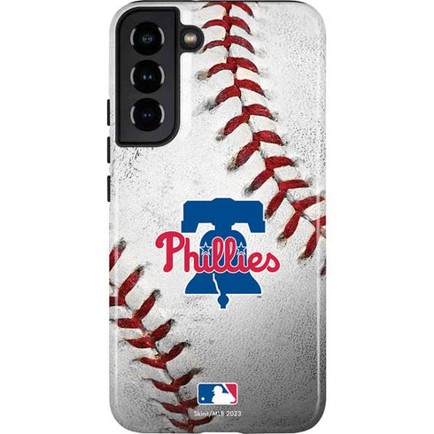 MLB Philadelphia Phillies Game Ball Galaxy S22 Plus Pro Case