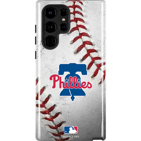 MLB Philadelphia Phillies Game Ball Galaxy S22 Ultra Pro Case