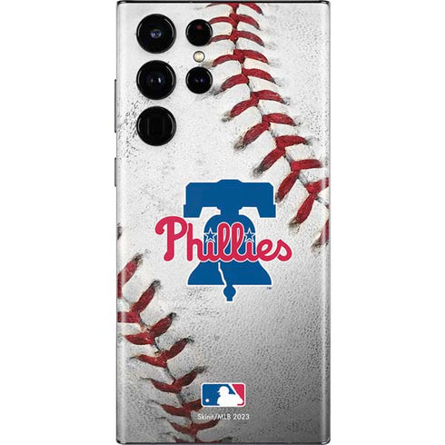 MLB Philadelphia Phillies Game Ball Galaxy S22 Ultra Skin