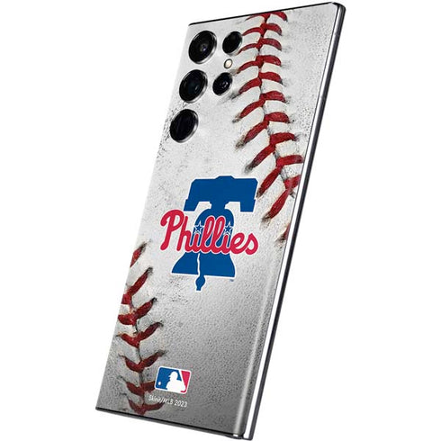 MLB Philadelphia Phillies Game Ball Galaxy S22 Ultra Skin