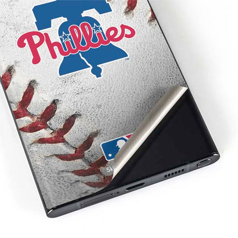 MLB Philadelphia Phillies Game Ball Galaxy S22 Ultra Skin