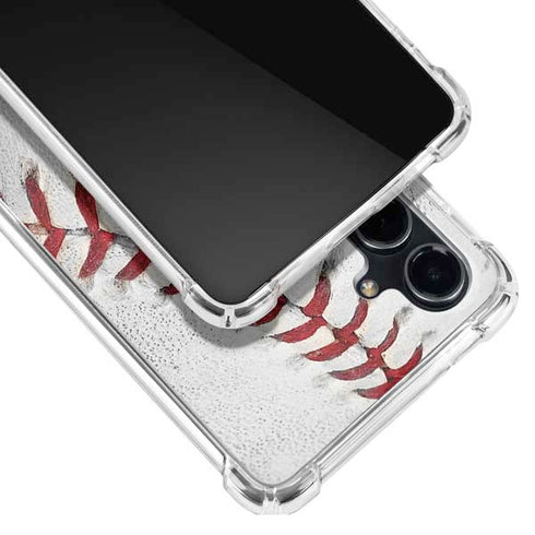 MLB Philadelphia Phillies Game Ball Galaxy S23 FE Clear Case