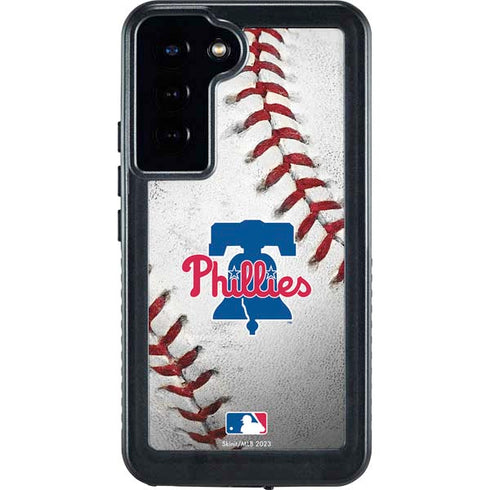 MLB Philadelphia Phillies Game Ball Galaxy S23 Plus Waterproof Case