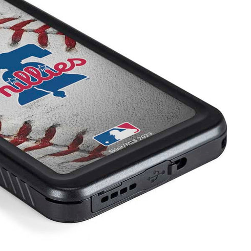 MLB Philadelphia Phillies Game Ball Galaxy S23 Waterproof Case