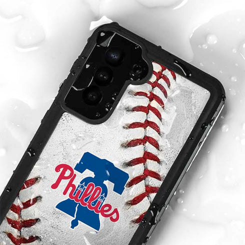 MLB Philadelphia Phillies Game Ball Galaxy S23 Waterproof Case