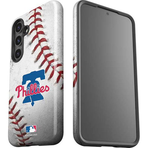 MLB Philadelphia Phillies Game Ball Galaxy S24 Impact Case