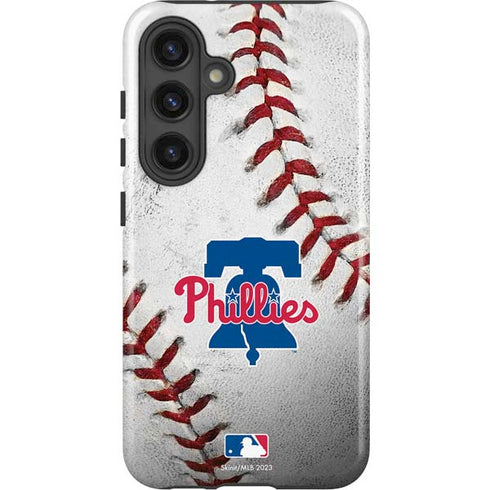 MLB Philadelphia Phillies Game Ball Galaxy S24 Plus Impact Case