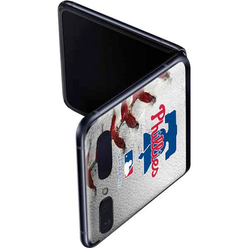 MLB Philadelphia Phillies Game Ball Galaxy Z Flip Skin