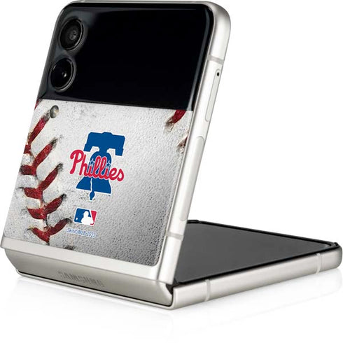MLB Philadelphia Phillies Game Ball Galaxy Z Flip4 5G Skin
