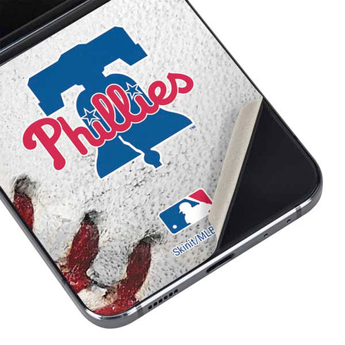 MLB Philadelphia Phillies Game Ball Galaxy Z Flip5 5G Skin