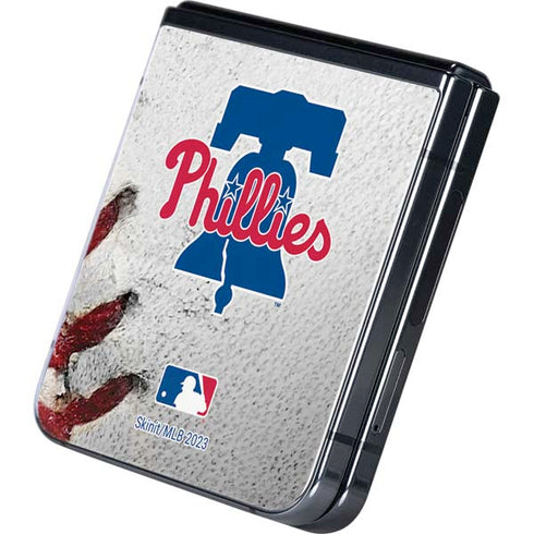 MLB Philadelphia Phillies Game Ball Galaxy Z Flip5 5G Skin