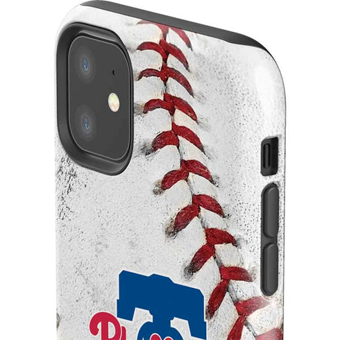 MLB Philadelphia Phillies Game Ball iPhone 11 Impact Case