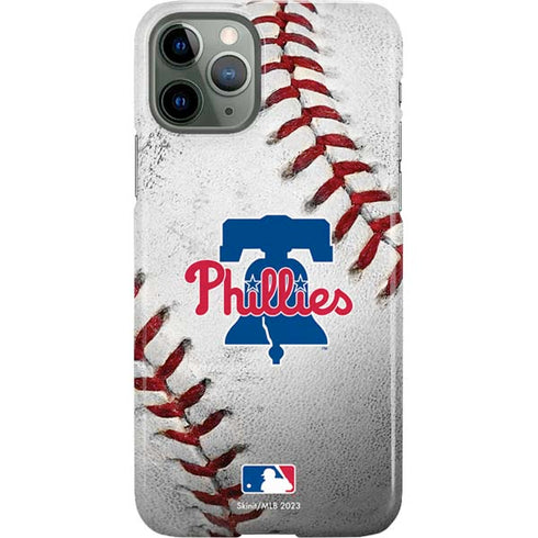 MLB Philadelphia Phillies Game Ball iPhone 11 Pro Lite Case