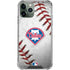 MLB Philadelphia Phillies Game Ball iPhone 11 Pro Max Clear Case