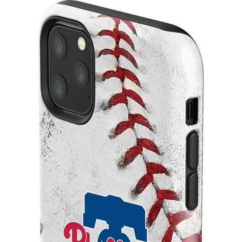 MLB Philadelphia Phillies Game Ball iPhone 11 Pro Max Impact Case