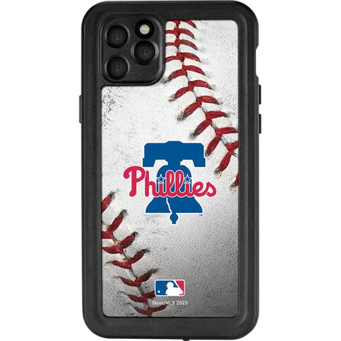 MLB Philadelphia Phillies Game Ball iPhone 11 Pro Max Waterproof Case