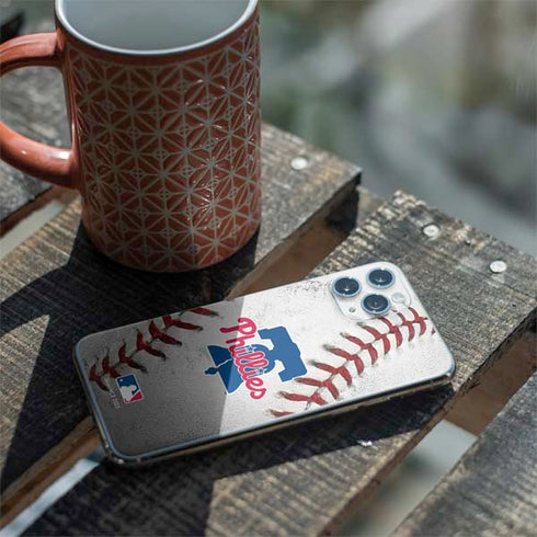 MLB Philadelphia Phillies Game Ball iPhone 11 Pro Skin