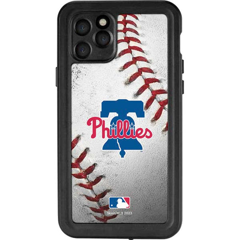 MLB Philadelphia Phillies Game Ball iPhone 11 Pro Waterproof Case