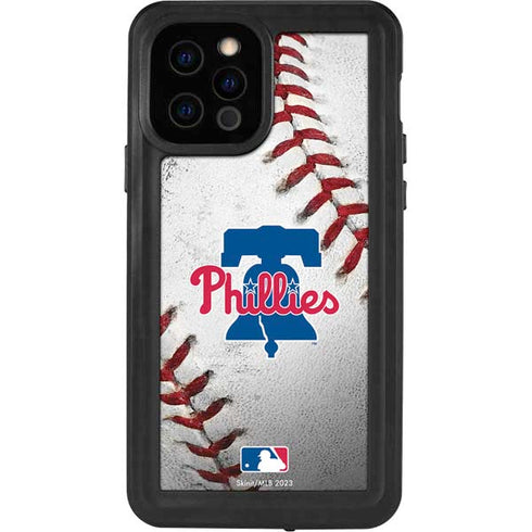MLB Philadelphia Phillies Game Ball iPhone 12 Pro Waterproof Case