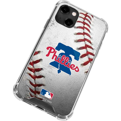 MLB Philadelphia Phillies Game Ball iPhone 14 Clear Case