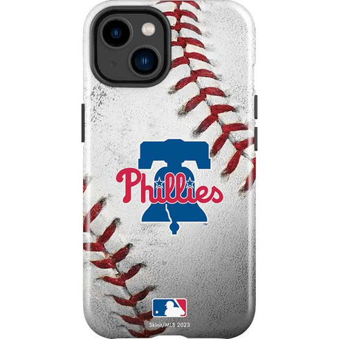 MLB Philadelphia Phillies Game Ball iPhone 14 Plus Impact Case