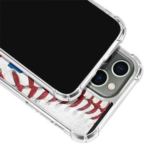 MLB Philadelphia Phillies Game Ball iPhone 15 Pro Clear Case
