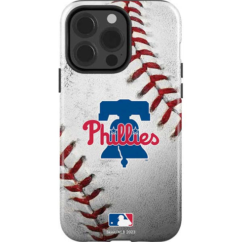 MLB Philadelphia Phillies Game Ball iPhone 14 Pro Impact Case