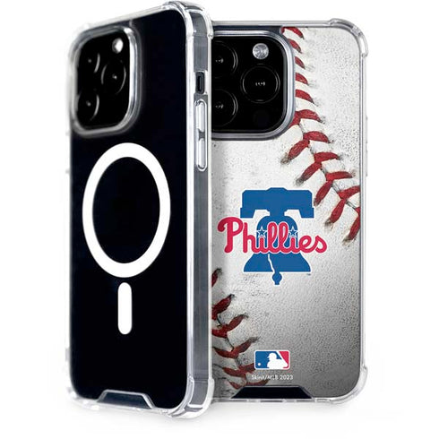 MLB Philadelphia Phillies Game Ball iPhone 15 Pro MagSafe Case