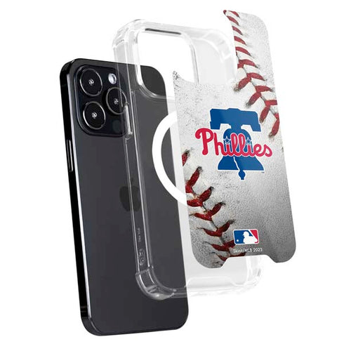 MLB Philadelphia Phillies Game Ball iPhone 15 Pro MagSafe Case
