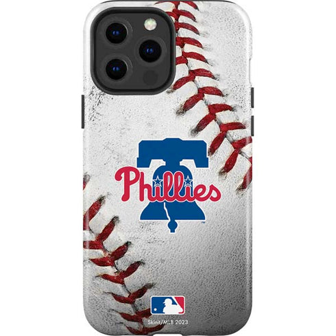 MLB Philadelphia Phillies Game Ball iPhone 15 Pro Max Impact Case