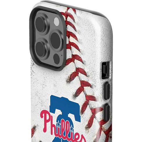 MLB Philadelphia Phillies Game Ball iPhone 15 Pro Max Impact Case