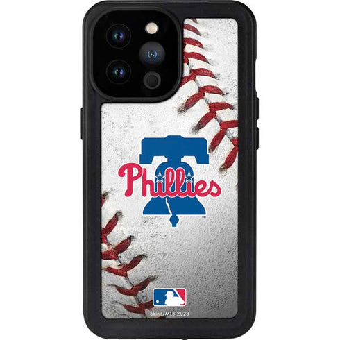 MLB Philadelphia Phillies Game Ball iPhone 14 Pro Max Waterproof Case