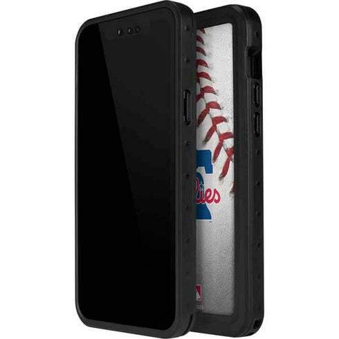 MLB Philadelphia Phillies Game Ball iPhone 14 Pro Max Waterproof Case